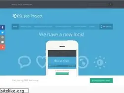 Sites similar to esljobproject.com