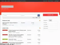 Sites similar to esljobsboard.com