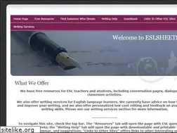 Sites similar to eslsheets.com