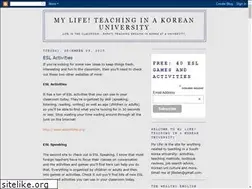 Sites similar to eslteacherinkorea.blogspot.com