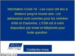 Sites similar to esm.ch