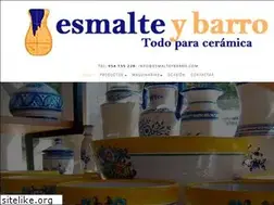 Sites similar to esmalteybarro.com
