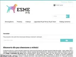 Sites similar to esmefordog.pl