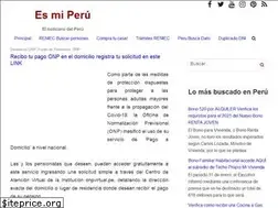 Sites similar to esmiperu.com