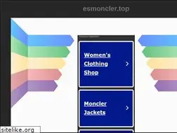 Sites similar to esmoncler.top