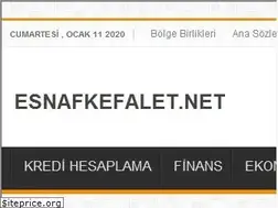 Sites similar to esnafkefalet.net