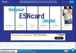 Sites similar to esncard.org