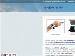 Sites similar to esnoreandsleep.com