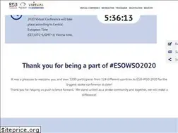 Sites similar to eso-wso-conference.org