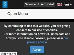 Sites similar to eso.org