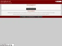 Sites similar to esongbook.net