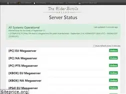 Sites similar to esoserverstatus.net