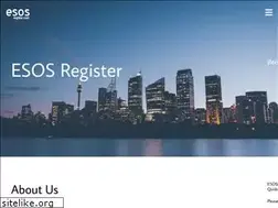Sites similar to esosregister.com