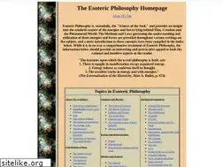 Sites similar to esoteric-philosophy.net
