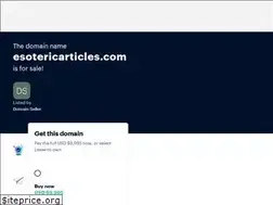 Sites similar to esotericarticles.com
