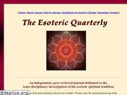 Sites similar to esotericquarterly.com