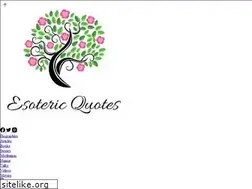 Sites similar to esotericquotes.com