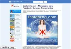Sites similar to esoterikha.com
