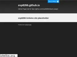 Sites similar to esp8266.github.io