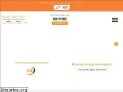 Sites similar to espace-carte-grise.fr