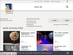 Sites similar to espace-sciences.org