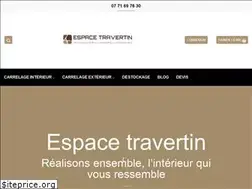 Sites similar to espace-travertin.fr