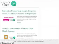 Sites similar to espaceclient.biz