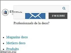 Sites similar to espacedeco.ma