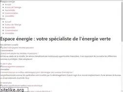 Sites similar to espaceenergie.fr