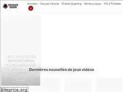 Sites similar to espacegeek.com