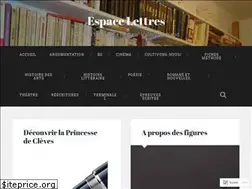 Sites similar to espacelettres.wordpress.com