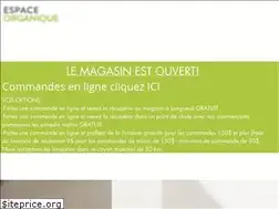 Sites similar to espaceorganique.com