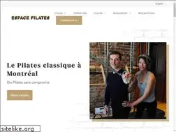 Sites similar to espacepilates.com