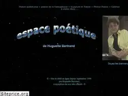 Sites similar to espacepoetique.com