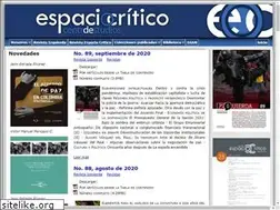 Sites similar to espaciocritico.com