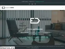Sites similar to espaciodoble.com