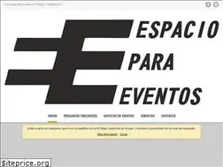 Sites similar to espacioparaeventos.com