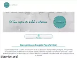 Sites similar to espaciopsicofamiliar.es