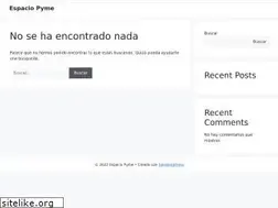 Sites similar to espaciopyme.cl