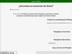 Sites similar to espaciorelax.net