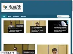 Sites similar to espaciospoliticos.org