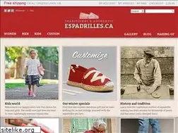 Sites similar to espadrilles.ca