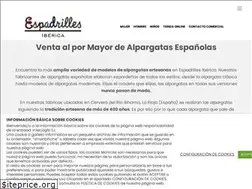 Sites similar to espadrillesiberica.com