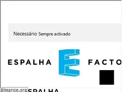 Sites similar to espalhafactos.com