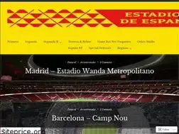 Sites similar to espanaestadios.com