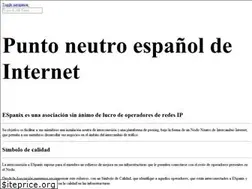 Sites similar to espanix.es
