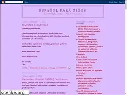 Sites similar to espanolparaninos.blogspot.com