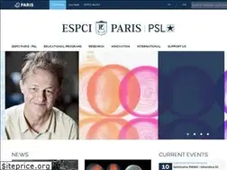 Sites similar to espci.psl.eu