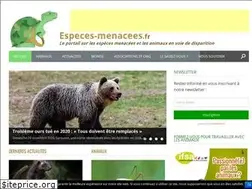 Sites similar to especes-menacees.fr