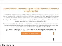 Sites similar to especialidadesformativas.es